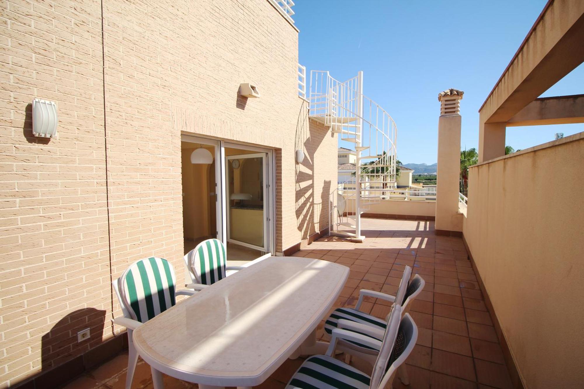 Atico Con Piscina Privada En Primera Linea Apartman Denia Szoba fotó